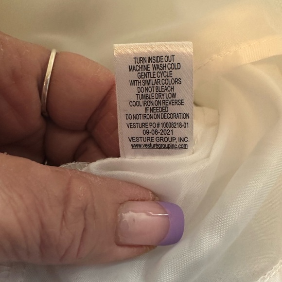 PINK & VIOLET Girls Glitter Knit Gold Ombré Dress sz 3 - Picture 8 of 8